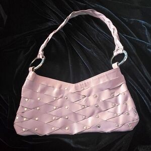 Lavender Leather Handbag